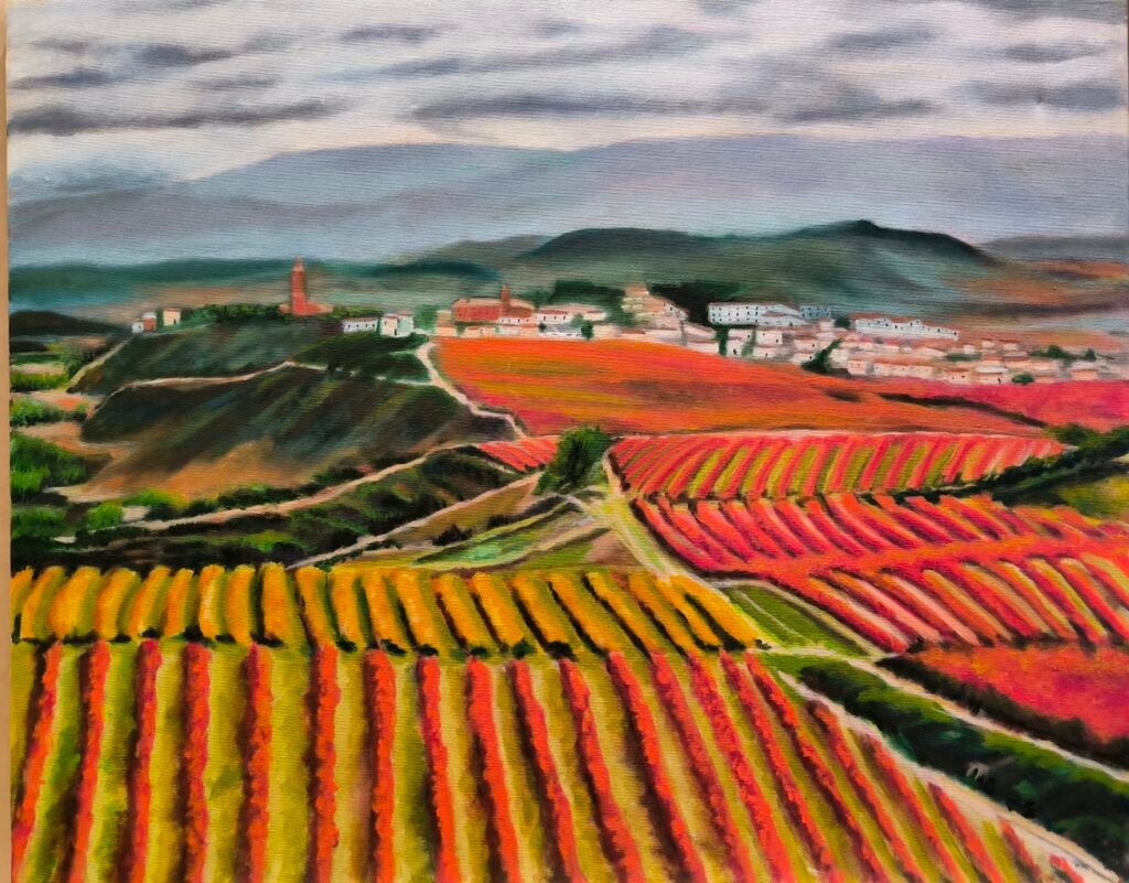 Titulo del cuadro: Color Rioja 10