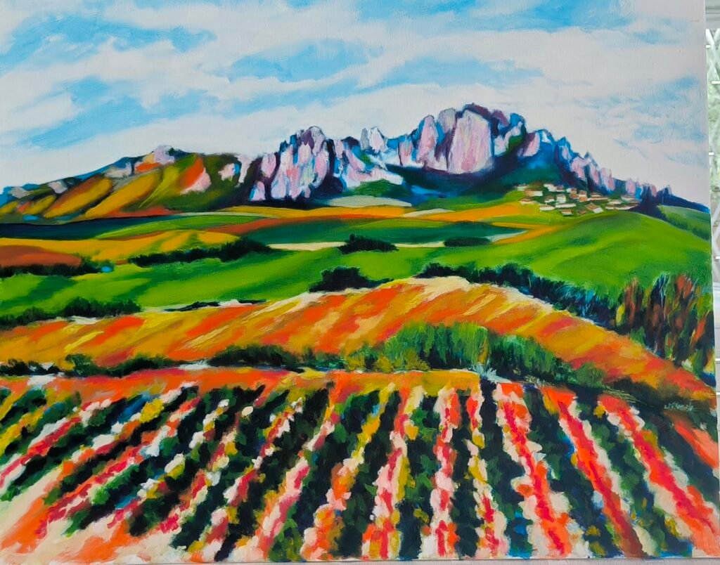 Títilo del cuadro: Color Rioja 6