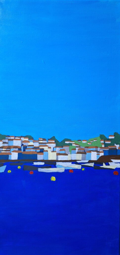 Cuadro titulado: Mar estático