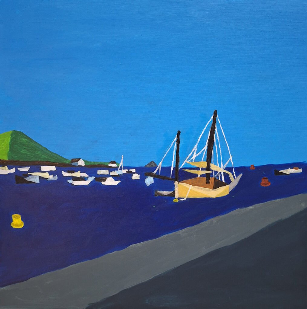 Cuadro titulado: Paseo marítimo